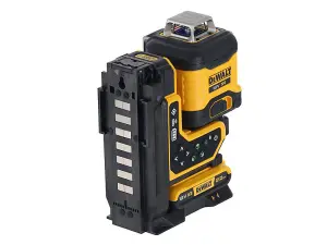 Dewalt DCLE34035D1-GB 3x360 Remote Green Laser 18V 1 x 2.0Ah Li-ion DEWLE34035D1