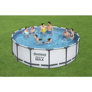 Bestway Steel Pro Max Frame Set Above Ground Pool - 15 Ft - New Generation