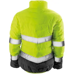 Result Safeguard Womens/Ladies Soft Padded Safety Jacket