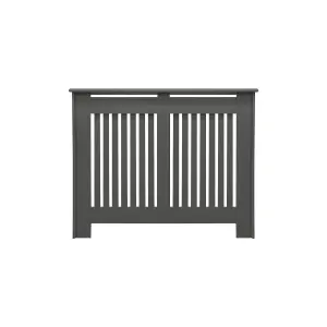 Kensington Medium Grey Radiator cover 900mm(H) 1195mm(W) 200mm(D)