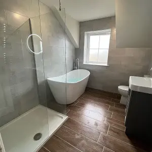 Freestanding Bath 1800 x 900 x 720mm with Air Jets