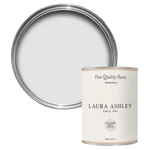 Laura Ashley Sugared Grey White Eggshell Emulsion paint, 750ml