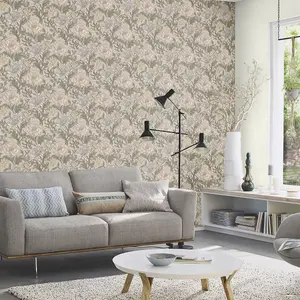 Salisbury Blossom Wallpaper Grey Rasch 553123