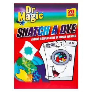 Dr Magic Snatch A Dye 20 Sheet Pack, White, 15cm