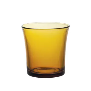 Duralex - Lys Tumbler Glasses - 210ml - Amber - Pack of 6