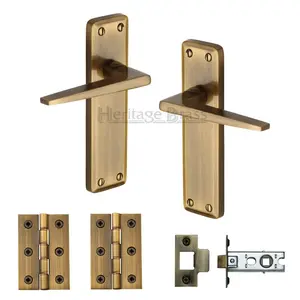 Kendal Door Handle Kit Antique