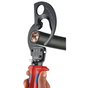 Draper KNIPEX 95 31 280 Ratchet Action Cable Cutter, 280mm 18557