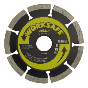 Sealey 115 x 22mm Value Diamond Blade For Power Tools Dry-Cutting WDV115