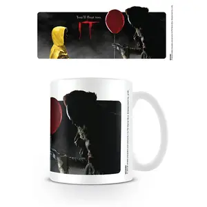 It Pennywise & Georgie Mug Black/White/Yellow (One Size)