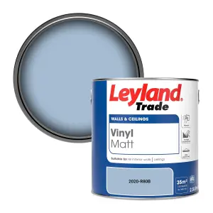 Leyland Trade Vinyl Matt Walls & Ceilings Emulsion Paint (2020-R80B) 2.5L