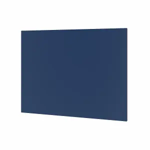 Rinse Bathrooms 700mm L Shape Bath End Panel 18mm MDF Painting Matte Blue Adjustable Height for Bathroom Soaking Tub