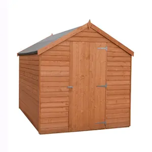 5 ft. W x 7 ft. D Wooden Garden Shed Yes