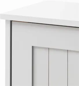 Bathroom Sink Cabinet Under Basin Unit Cupboard Storage Furniture White