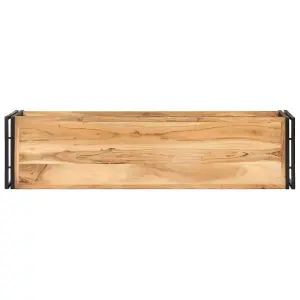 Berkfield TV Cabinet 120x30x40 cm Solid Acacia Wood