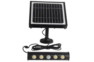 NexSun Corsican 950 Lumen Solar Security Floodlight with Detachable Light Bar and PIR Motion Detection