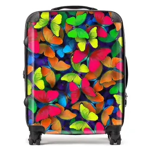 Rainbow Butterflies Suitcase - Large