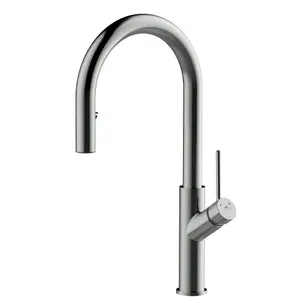 Hommix Rubineta Bona-33 PO Spout Pull Out Kitchen Mixer