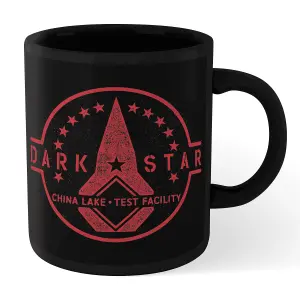 Official Top Gun Dark Star Mug - Black 100% Ceramic, Dishwasher Safe