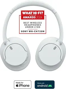 Sony WH-CH720 Noise Cancelling Bluetooth Wireless On-Ear Headphones With Mic/Remote