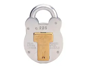 Squire 220 Old English Padlock with Steel Case 38mm