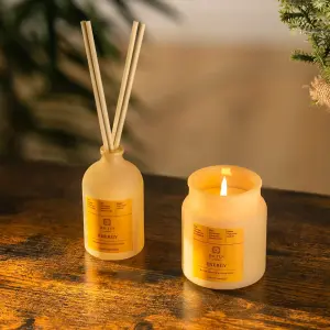 Scented Candle and Diffuser Set - Blood Orange