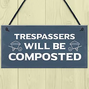 Funny Garden Sign Hanging Wall Door Sign Garden Shed Plaque Home House Sign Outdoor Decoration Signs For Outside