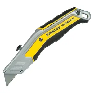 Stanley 15mm Zinc alloy Yellow Retractable knife