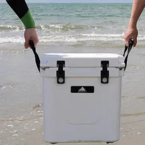 MOUNTALL Ice Cooler Up to 5 Day Ice Retention Commercial Grade Food Safe Dry Ice Compatible UV Protection for The Outdoor, Beach,