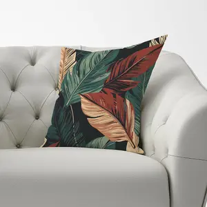 Autumn Colour Leaves Cushions 60cm x 60cm