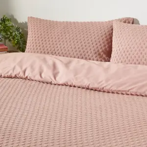 The Linen Yard Polka Tuft 100% Cotton Duvet Cover Set