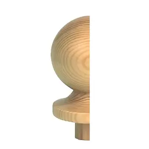 Solid Pine Complete Georgian Half Newel Post 90mm x 44mm x 1500mm Inc Cap UK Manufactured Traditional Products Ltd