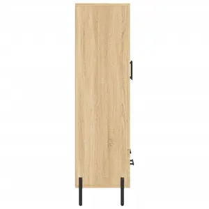 Madonia 69.5cm Wide 1 Drawer Highboard Sonoma Oak