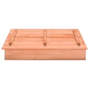 Berkfield Sandbox Firwood 95x90x15 cm