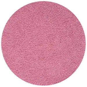 Myshaggy Collection Living Room Rugs Solid Design  Pink