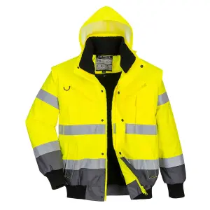 Portwest Hi-Vis Contrast Bomber Jacket