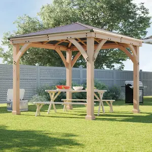 Meridian Gazebo 10ft x 10ft (3m x 3m) with Installation Service