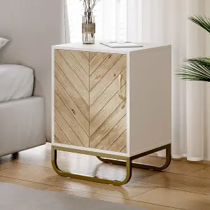 Modern Wooden Freestanding Storage Sideboard Cabinet with Door for Living Room, Kitchen, Bedroom, Hallyway, Entryway