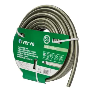 Verve Green 5-layer reinforced hose pipe (D) ½" x (L)25m