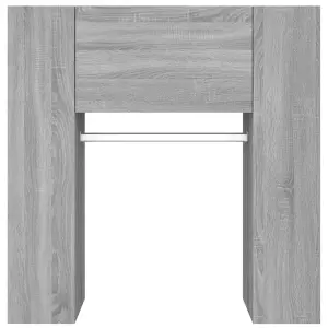 Berkfield Hallway Cabinet Grey Sonoma 97.5x37x99 cm Engineered Wood