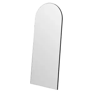 Yearn Minimal large Floor Arch Mirror Black 150x60cm