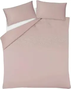 Smart Living Luxury Hotel Quality Diamonte Embellished Duvet Cover with Pillowcases