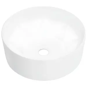 Berkfield Wash Basin 36x14 cm Ceramic White