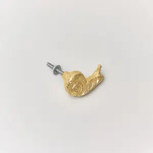 Melody Maison Gold Snail Drawer Knob