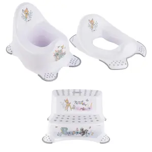 Keeeper Bambi Baby Potty, Toilet Seat & Double Step Stool Set