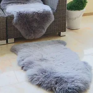 Origins Genuine Sheepskin Grey Single