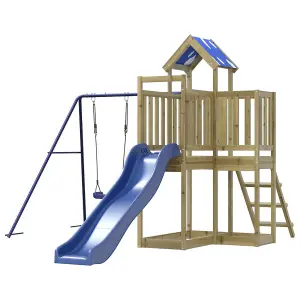 Berkfield Outdoor Playset Impregnated Wood Pine