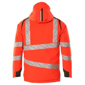 Mascot Accelerate Safe Lightweight Winter Jacket with CLIMascot - Hi-Vis Red/Dark Anthracite   (XXX large)