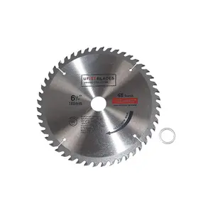 Circular Saw Blades 160mm x 20mm TCT 48 Tungsten Carbide Teeth by Ufixt