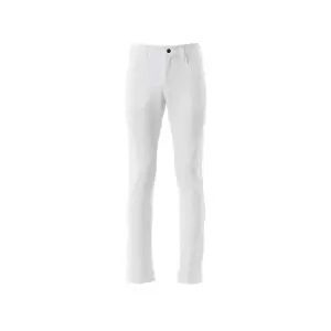 Mascot Food & Care Ultimate Stretch Trousers (White)  (35.5) (Leg Length - Long)