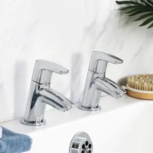 Bristan Divine Chrome effect Bath Pillar Tap